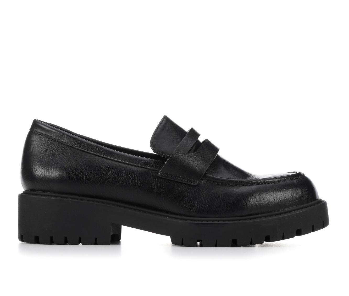 Women's Soda Hender-S Block-Heeled Loafers