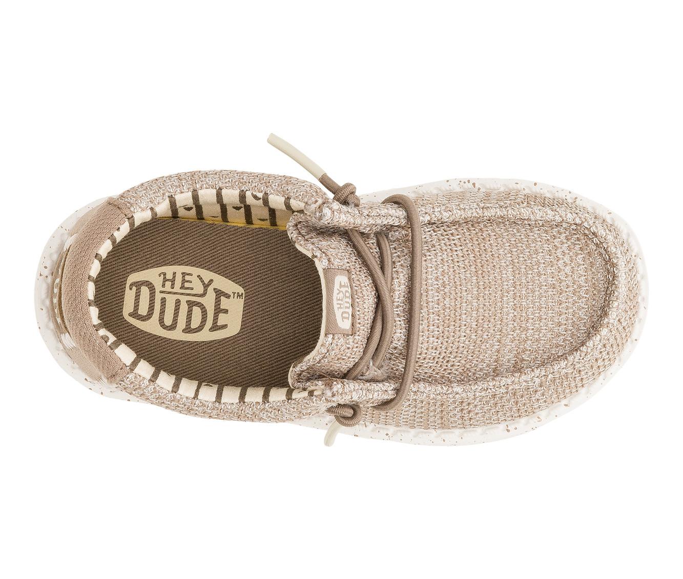 Boys' HEYDUDE Toddler Wally Stetch Sox Casual Shoes