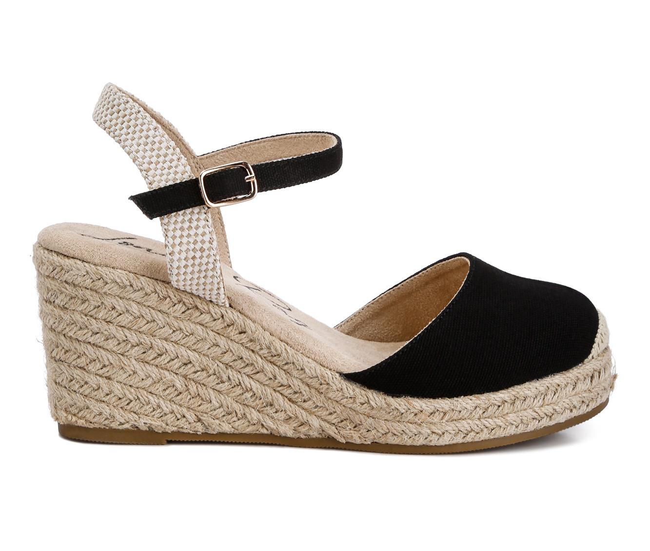 Women's London Rag Trand Espadrille Wedges