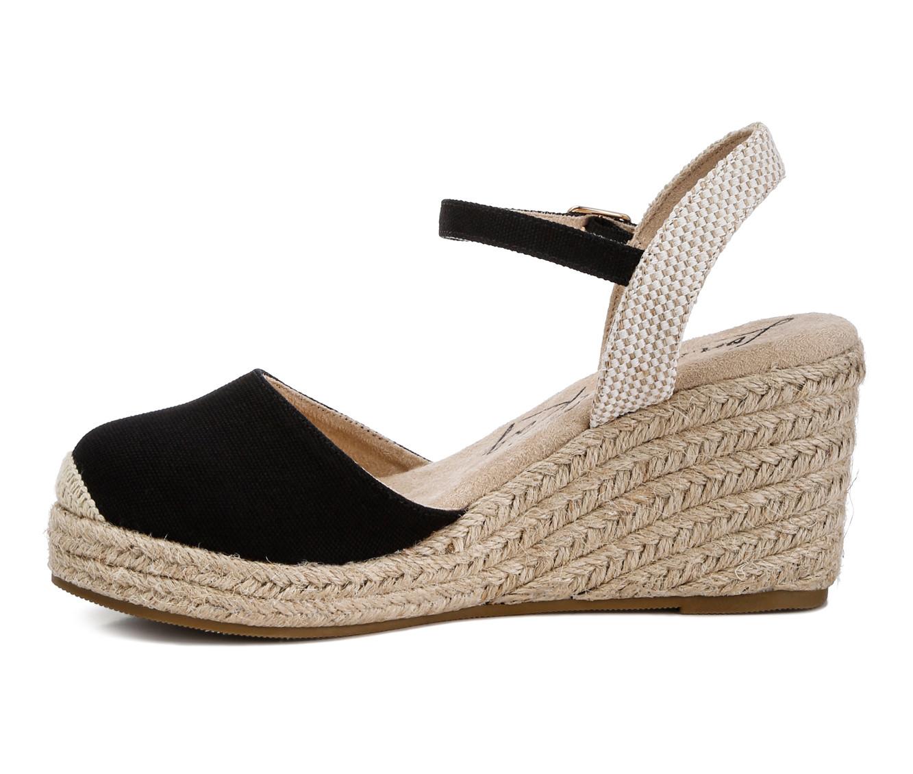 Women's London Rag Trand Espadrille Wedges
