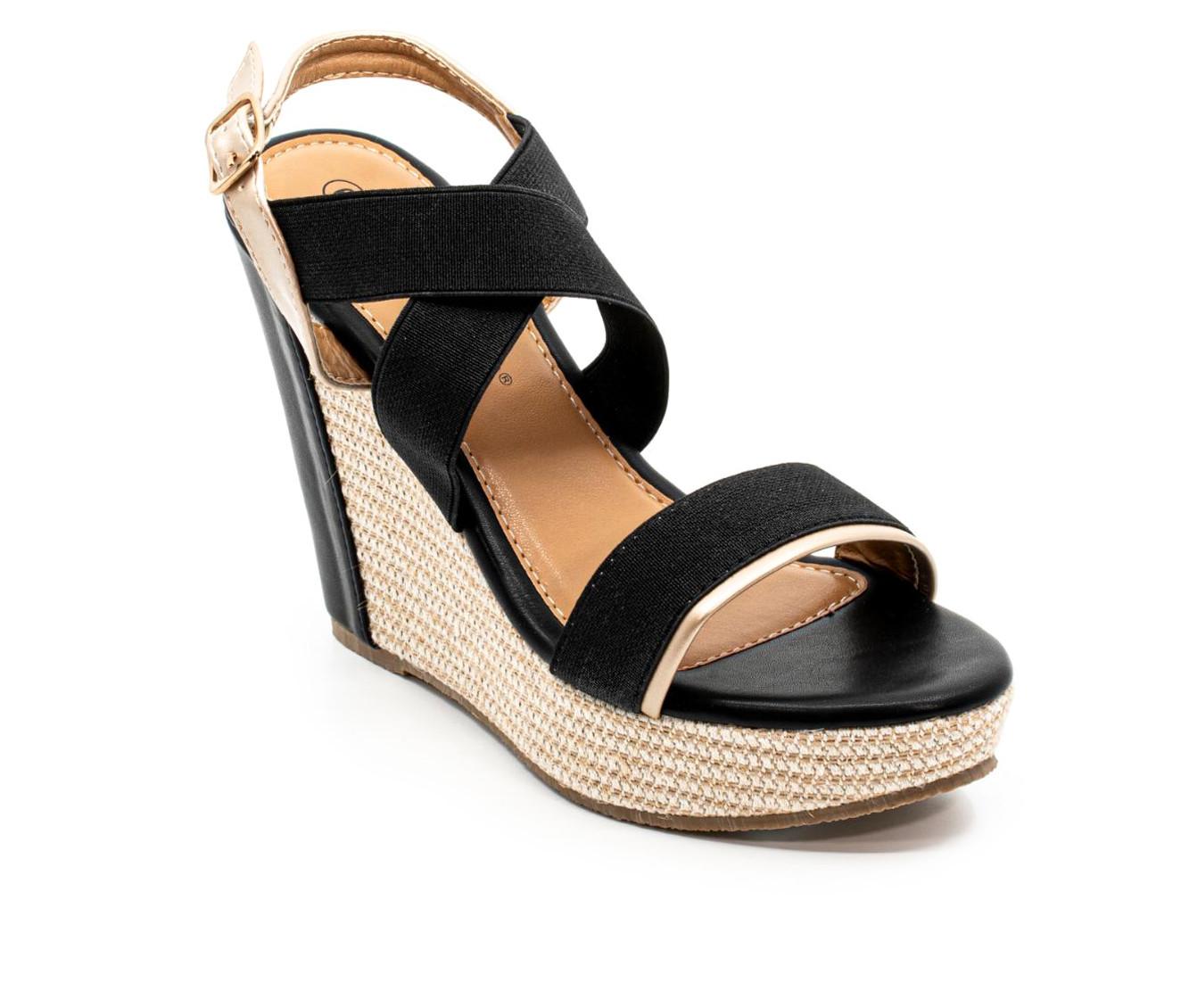 Women's Henry Ferrara Vita-200 Platform Wedge Sandals