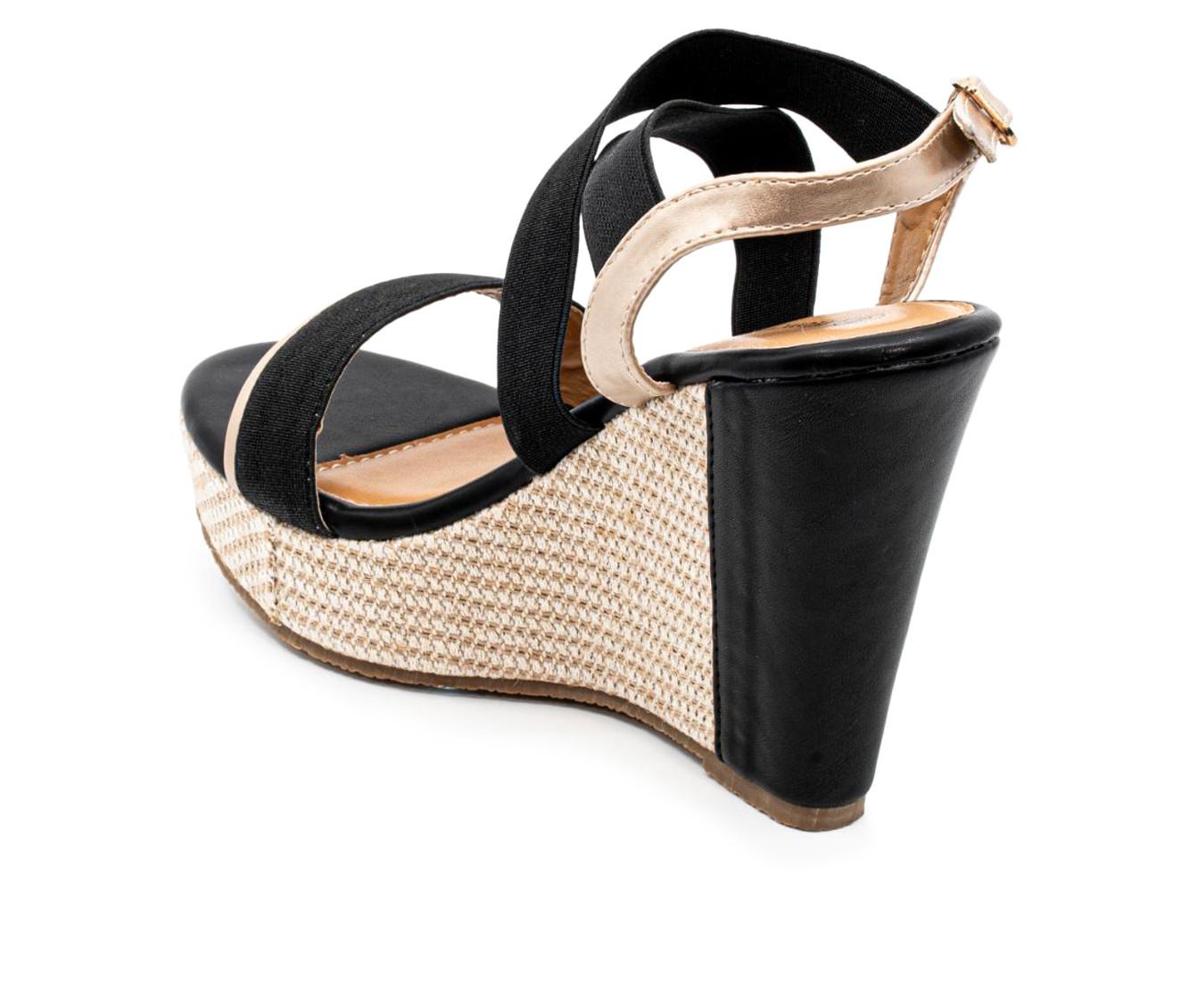 Women's Henry Ferrara Vita-200 Platform Wedge Sandals