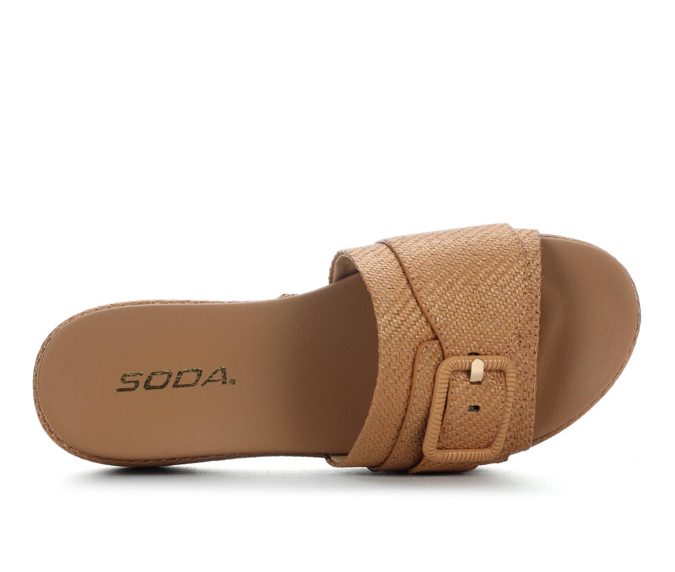 Women's Soda Lulah Wedge Sandals