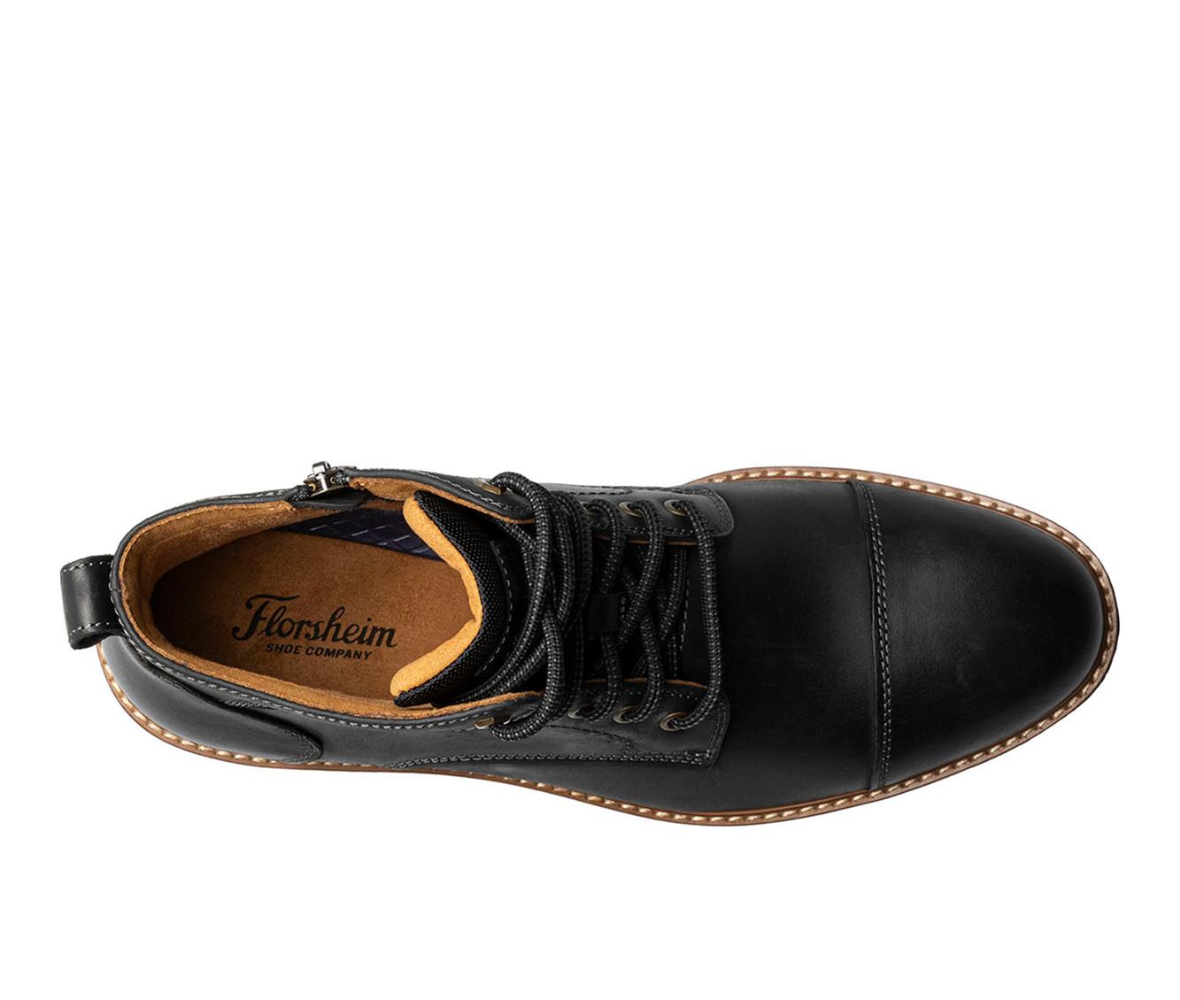 Men's Florsheim Renegade Cap Toe Lace Up Boots