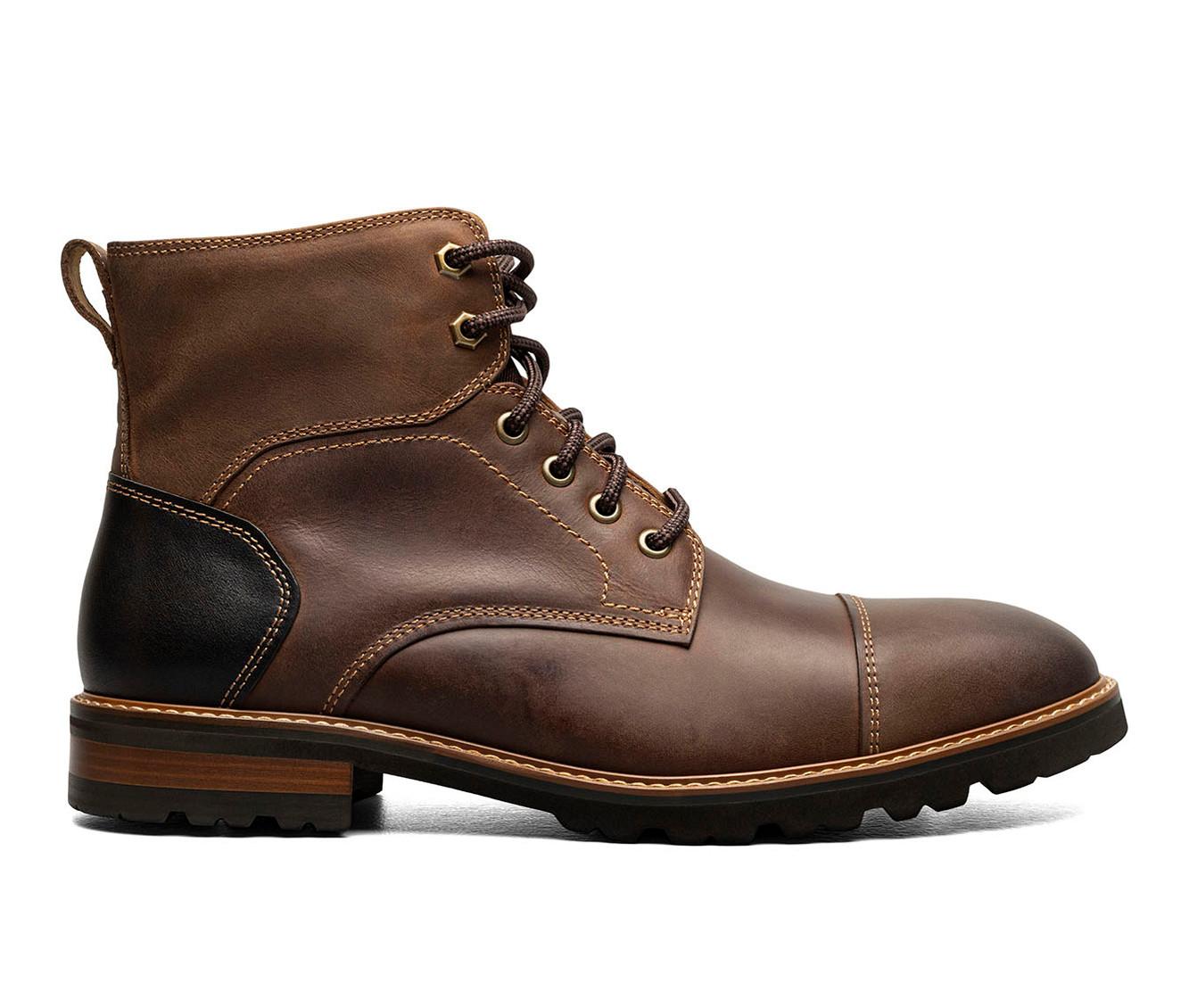 Men's Florsheim Renegade Cap Toe Lace Up Boots