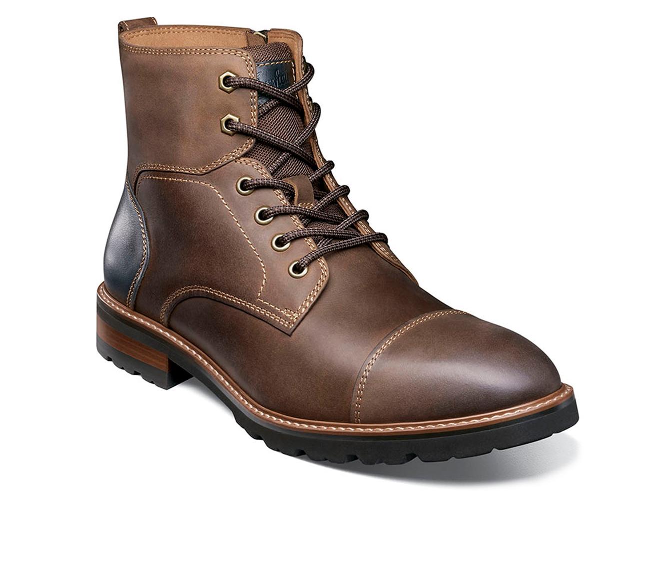 Men's Florsheim Renegade Cap Toe Lace Up Boots