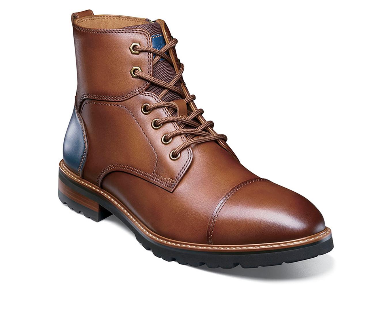Men's Florsheim Renegade Cap Toe Lace Up Boots