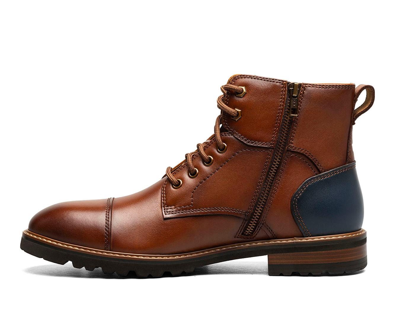 Men's Florsheim Renegade Cap Toe Lace Up Boots