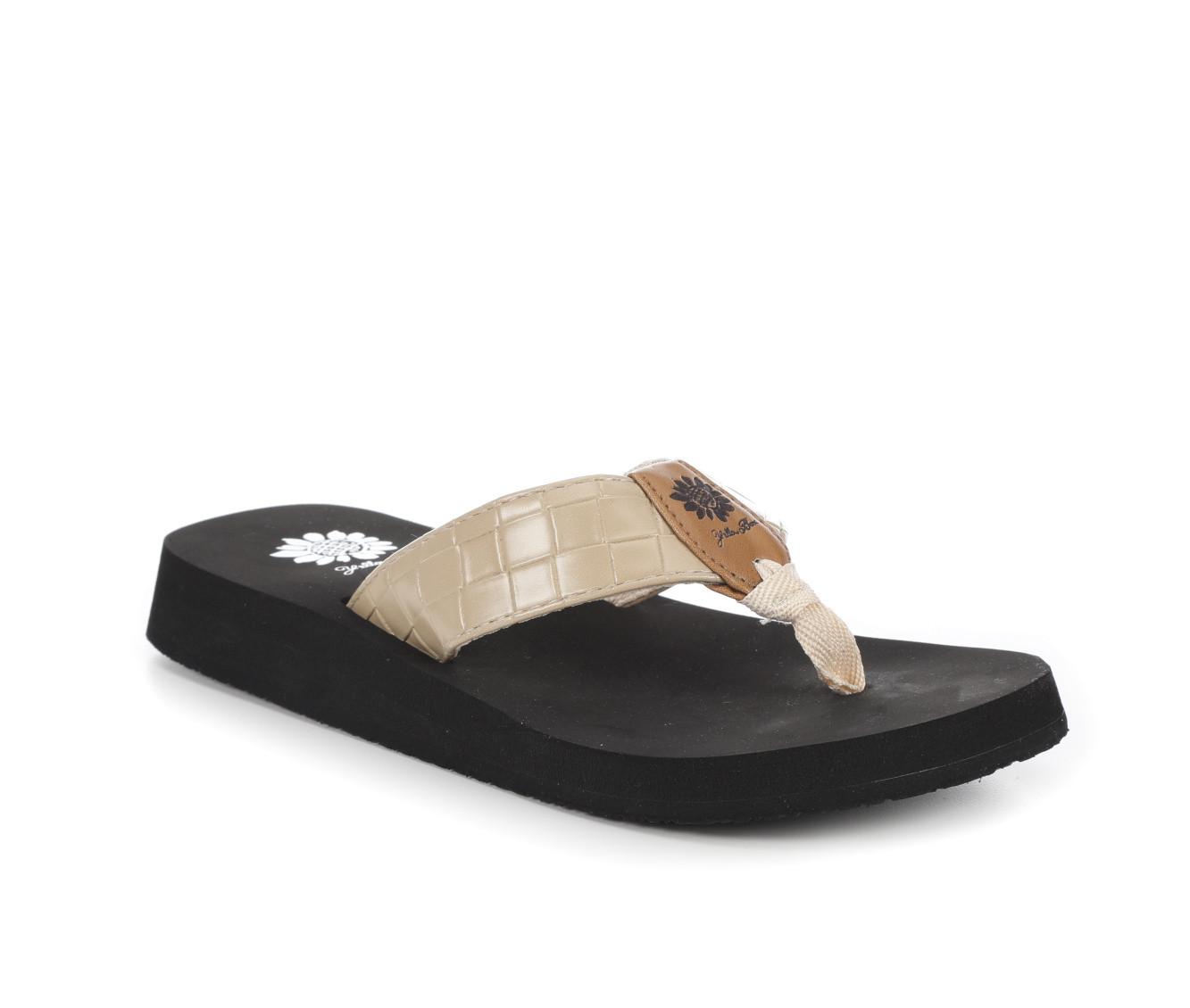 Women's Yellow Box Abenego Flip-Flops