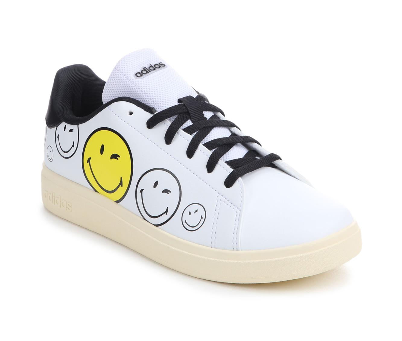 Kids' Adidas Advantage Smiley j Sneakers