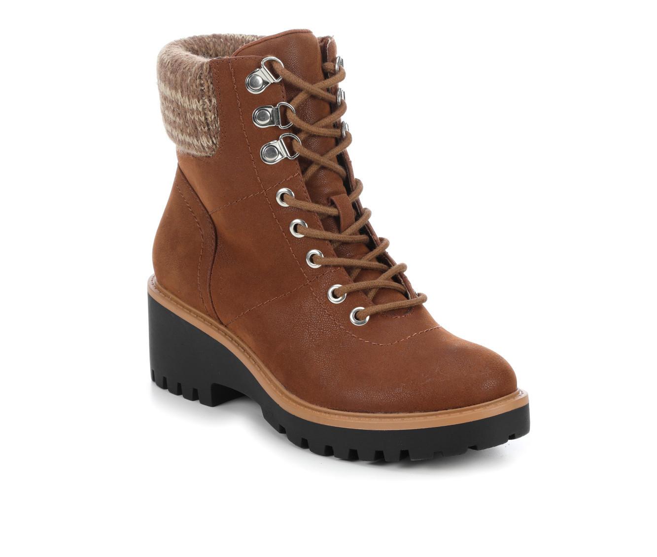 Women's MIA Georgiy Combat Block-Heeled Boots