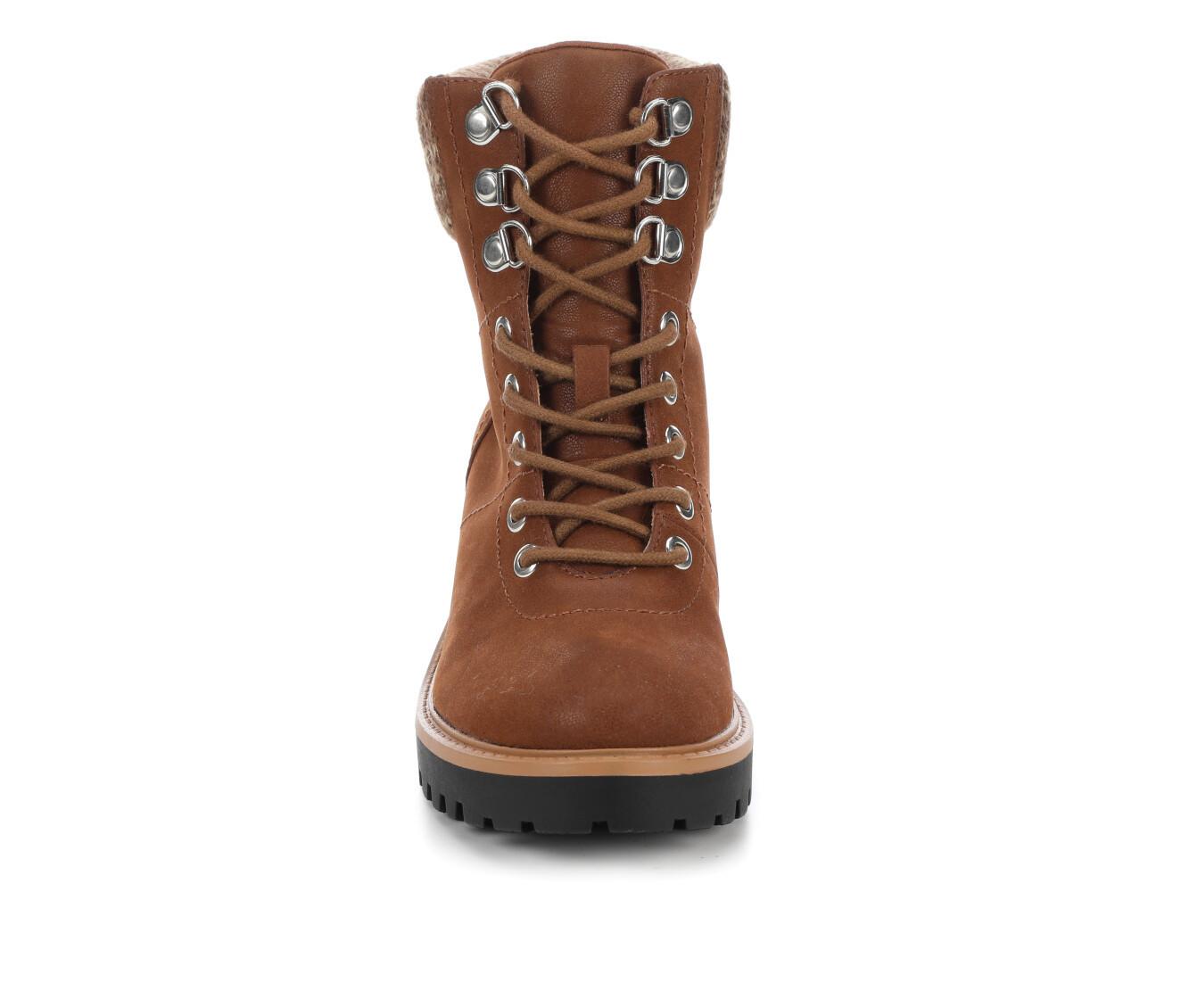 Women's MIA Georgiy Combat Block-Heeled Boots