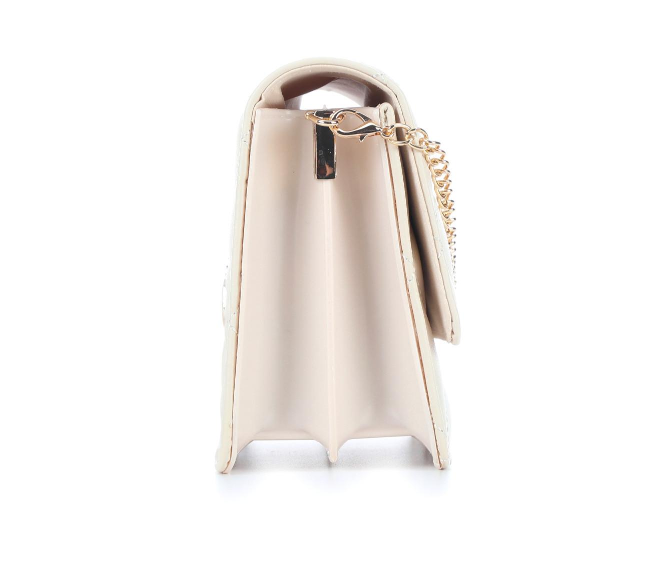 Olivia Miller Quilt Metal Latch Crossbody Handbag