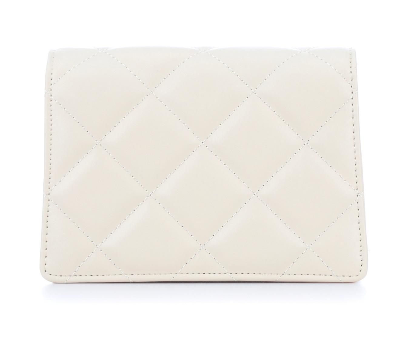 Olivia Miller Quilt Metal Latch Crossbody Handbag