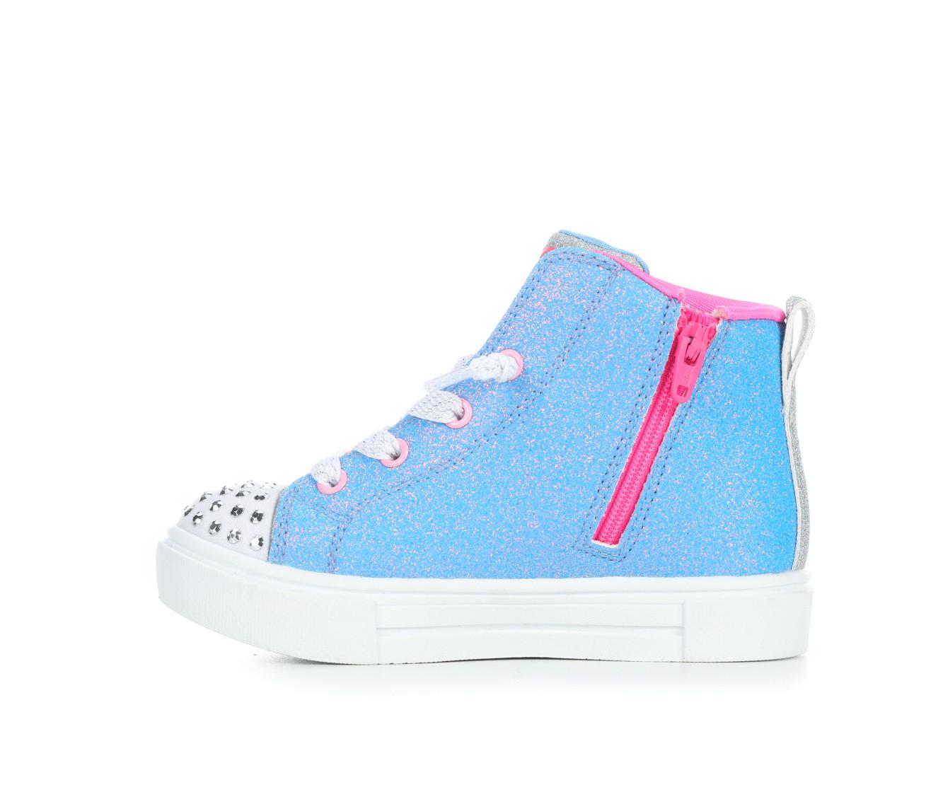 Girls' Skechers Toddler Twinkle Sparks Heart High Top Sneakers