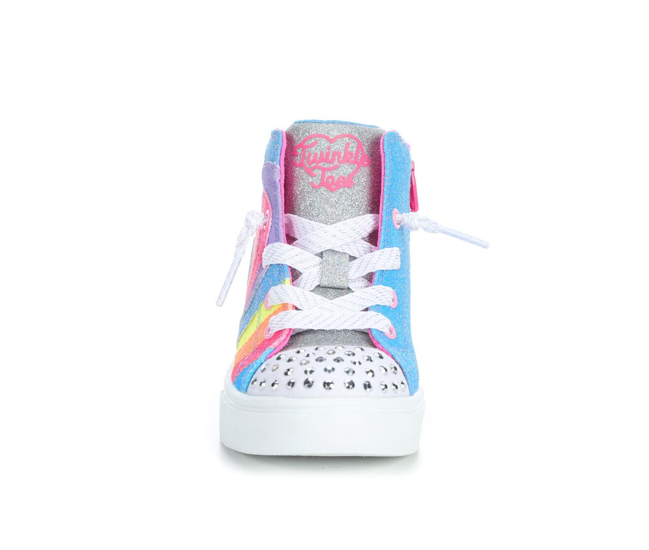 Girls' Skechers Toddler Twinkle Sparks Heart High Top Sneakers