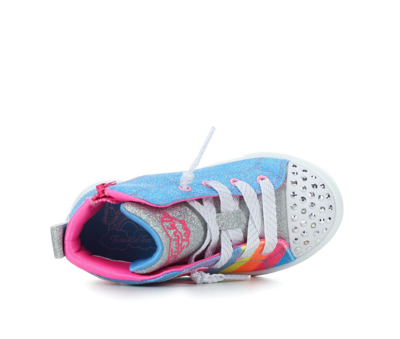 Girls' Skechers Toddler Twinkle Sparks Heart High Top Sneakers