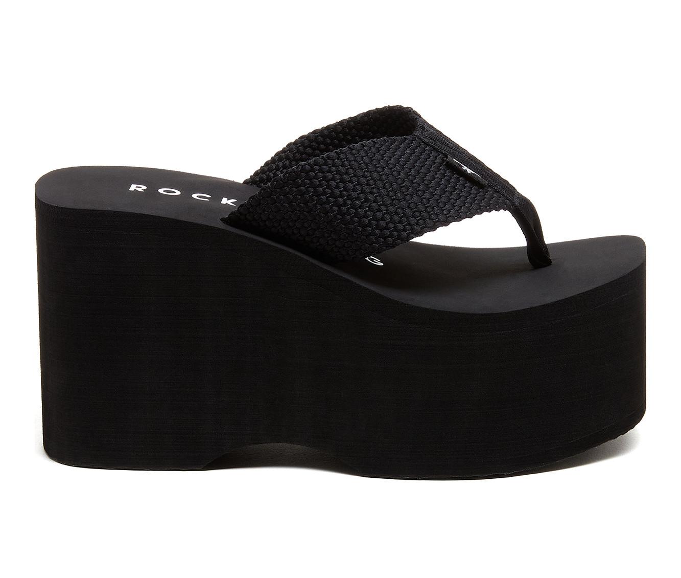 Women's Rocket Dog Bigtop Platform Flip-Flop Wedges