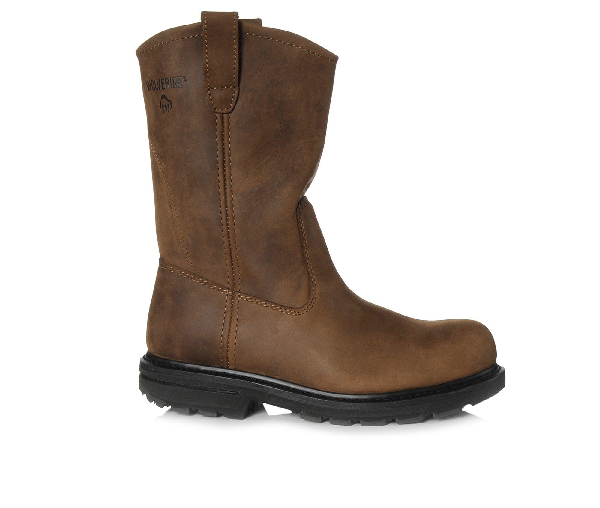 Wolverine wellington outlet work boots