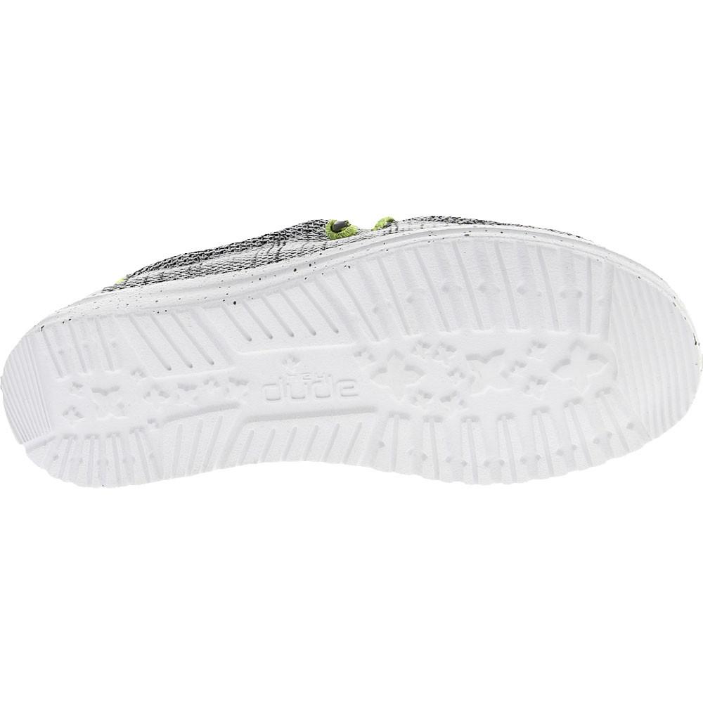 HEYDUDE Wally Sox Youth Stone Dress Shoes