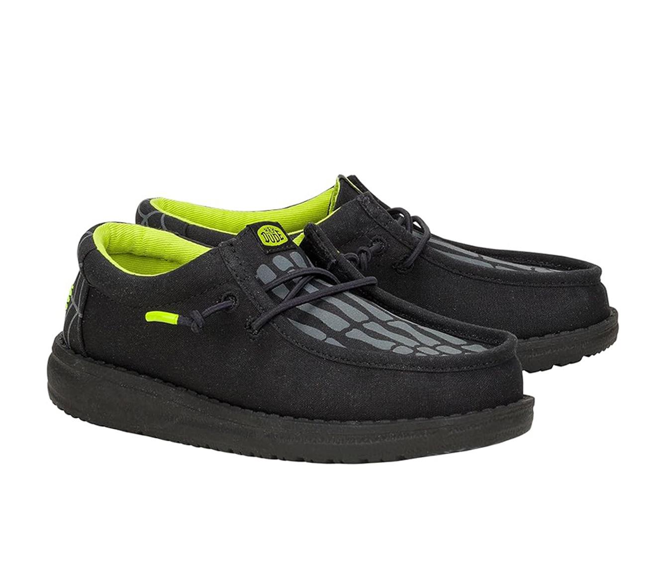 Kids' HEYDUDE Little Kid & Big Kid Wally Y Skeleton Feet Shoes