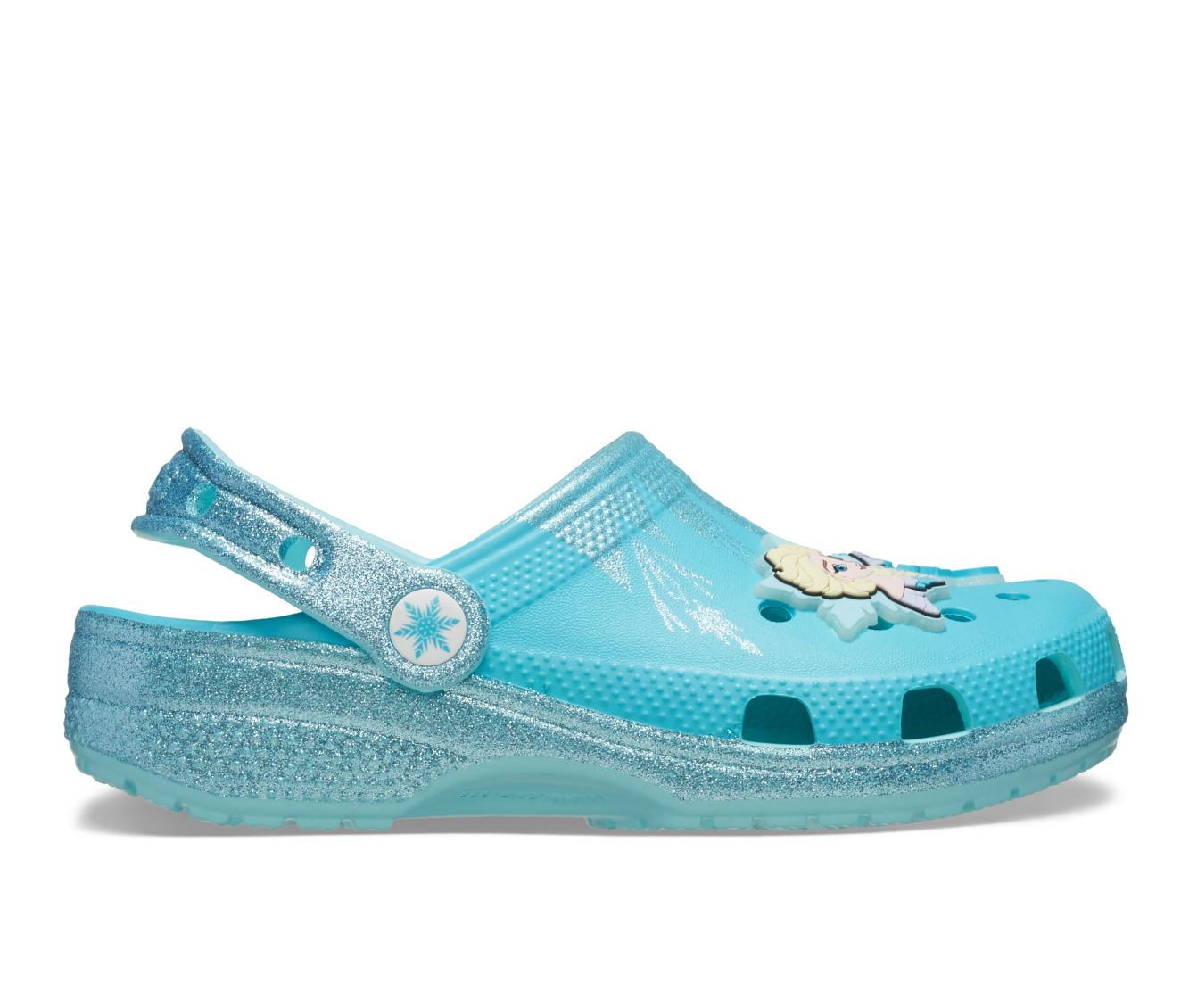 Kids' Crocs Little Kid & Big Kid Classic Frozen Elsa Clogs