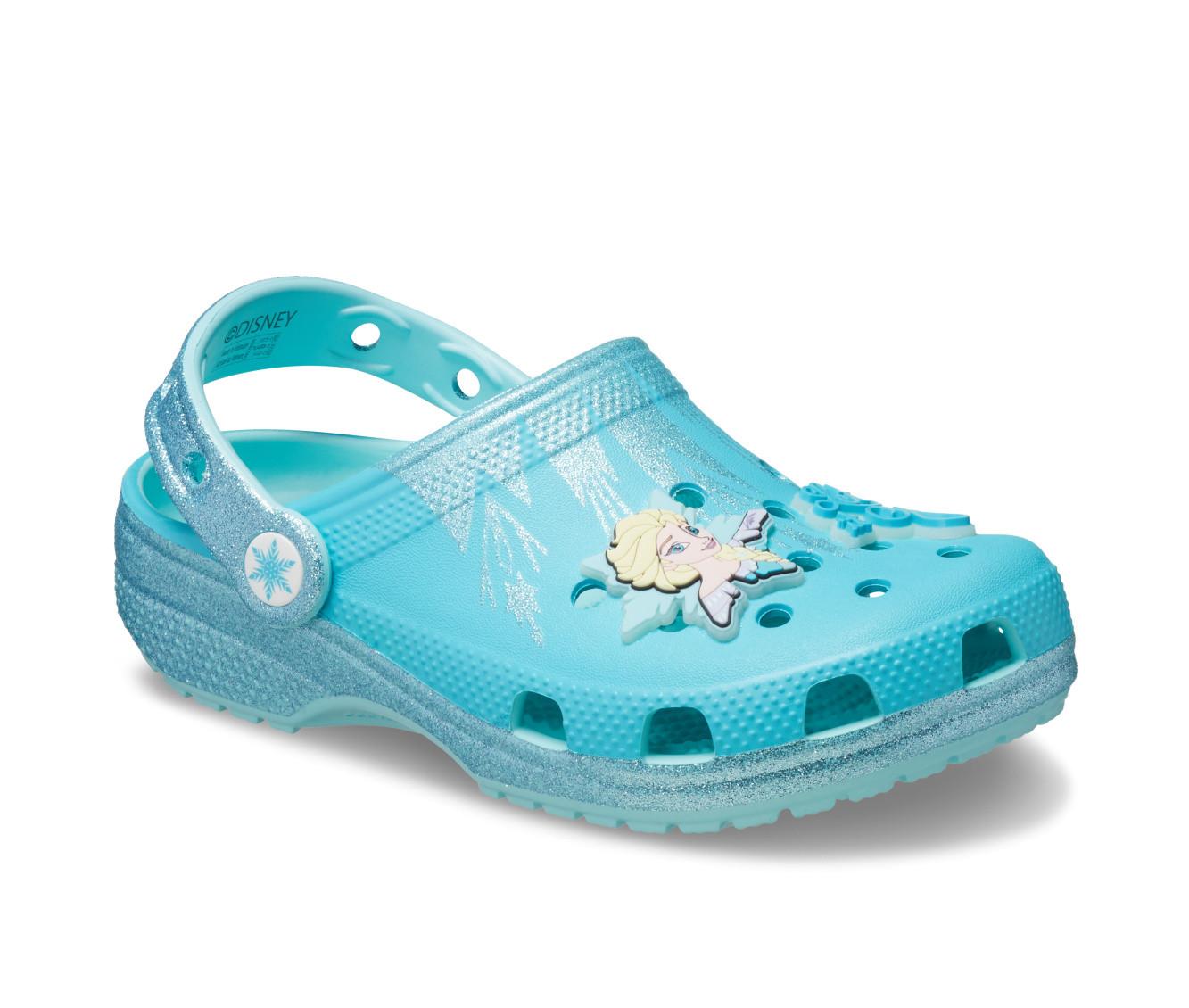 Kids' Crocs Little Kid & Big Kid Classic Frozen Elsa Clogs