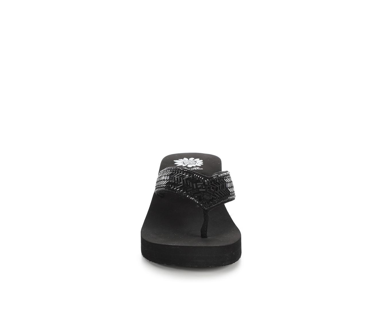 Women's Yellow Box Hestia Wedge Flip-Flops
