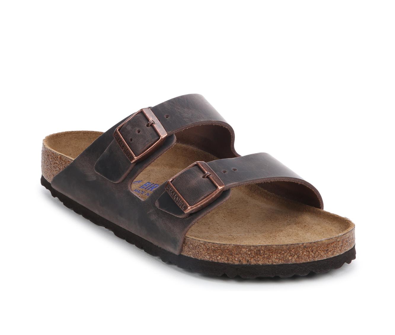Men's Birkenstock Arizona SFB 2 Buckle Footbed Sandals