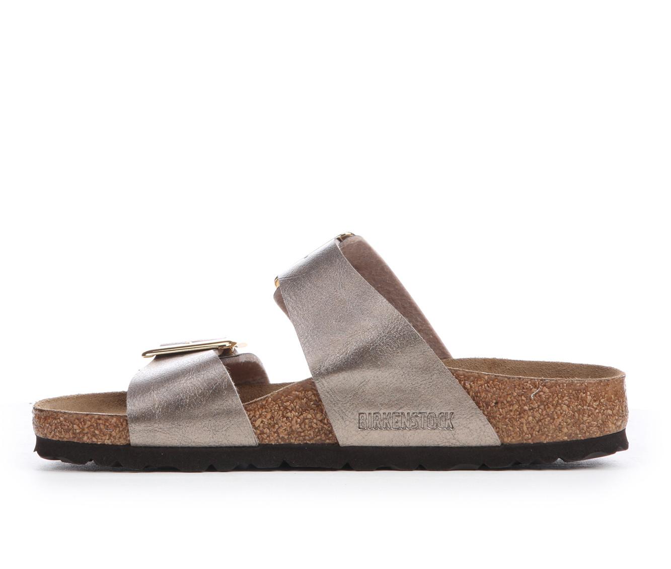 Women's Birkenstock Sydney Luxe Buckle Footbed Sandals