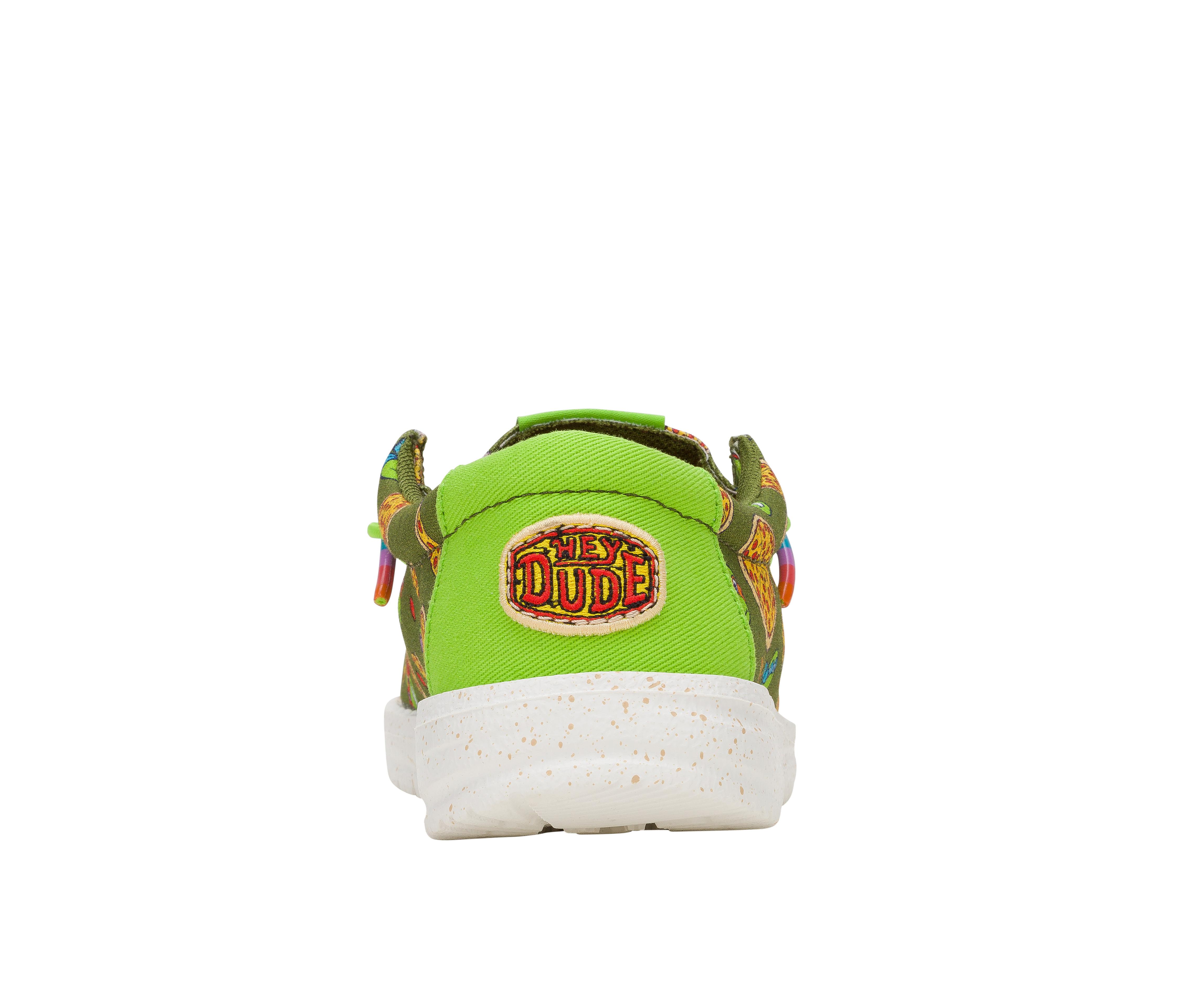 Boys' HEYDUDE Little Kid & Big Kid Wally Y TMNT Casual Shoes