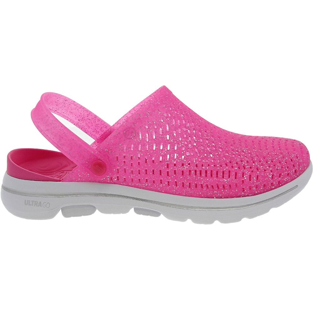 Skechers Go Walk 5 Ocean Foam Sport Slides