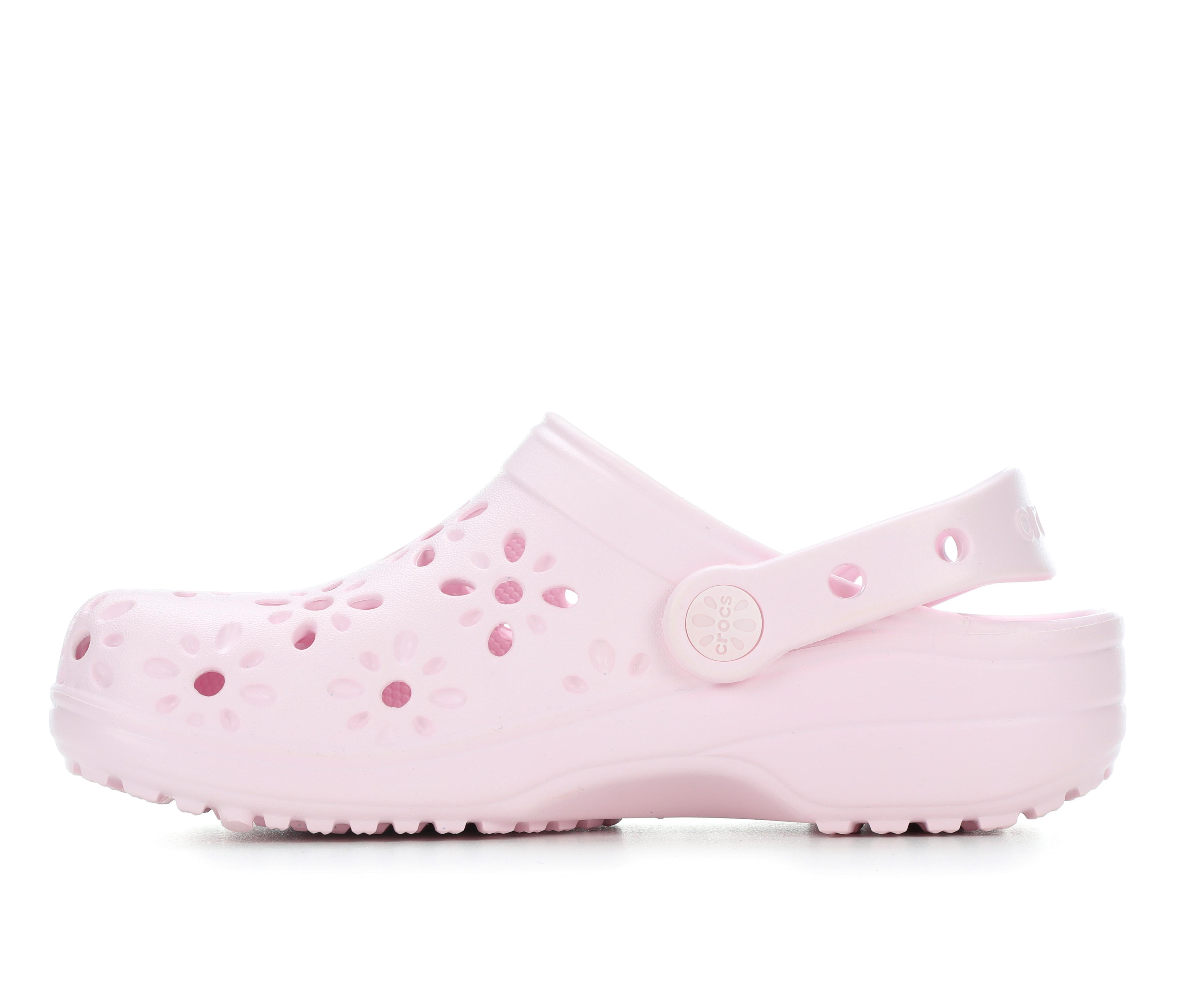 Kids' Crocs Little Kid & Big Kid Classic Floral Cut Out Clogs