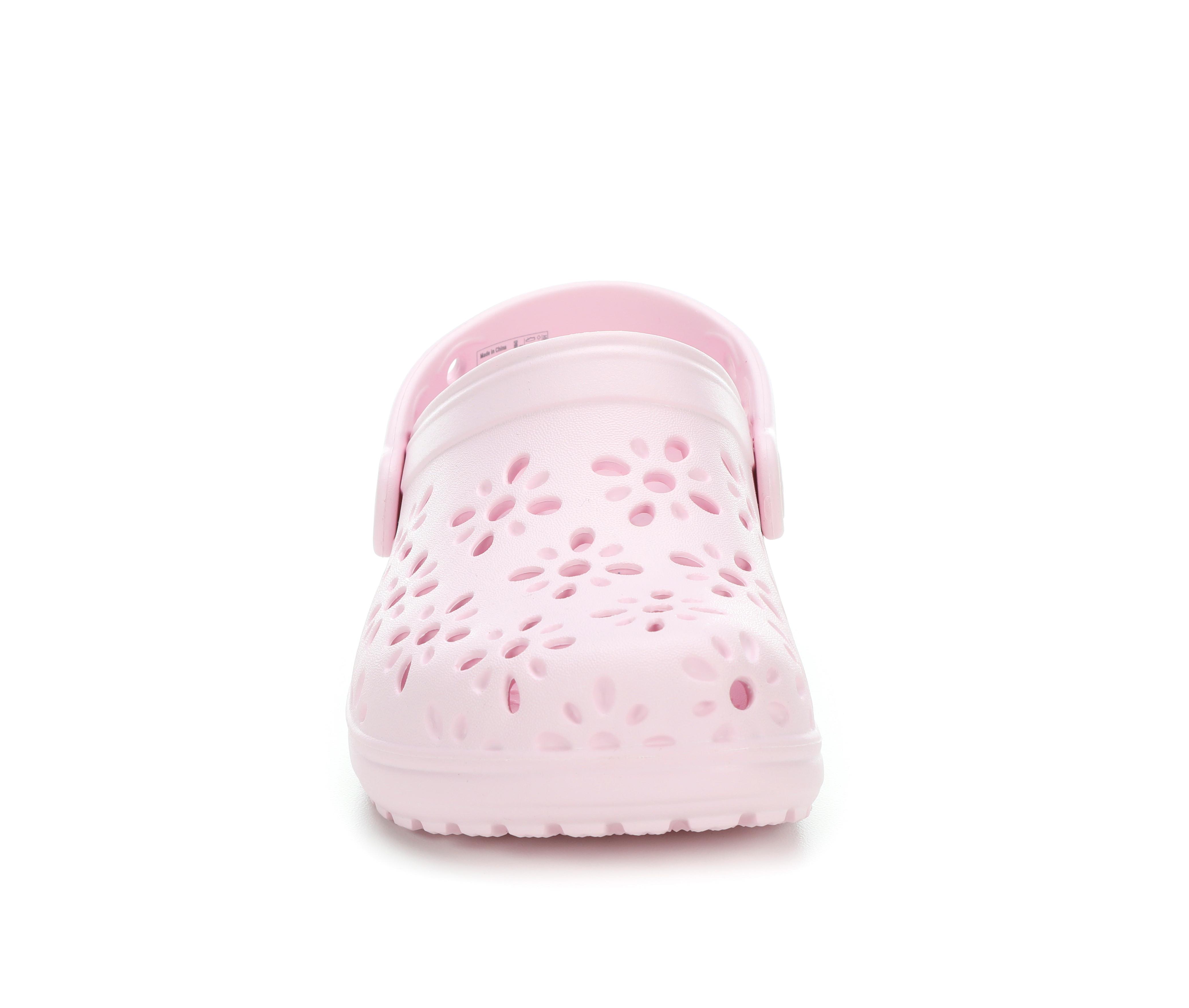 Kids' Crocs Little Kid & Big Kid Classic Floral Cut Out Clogs
