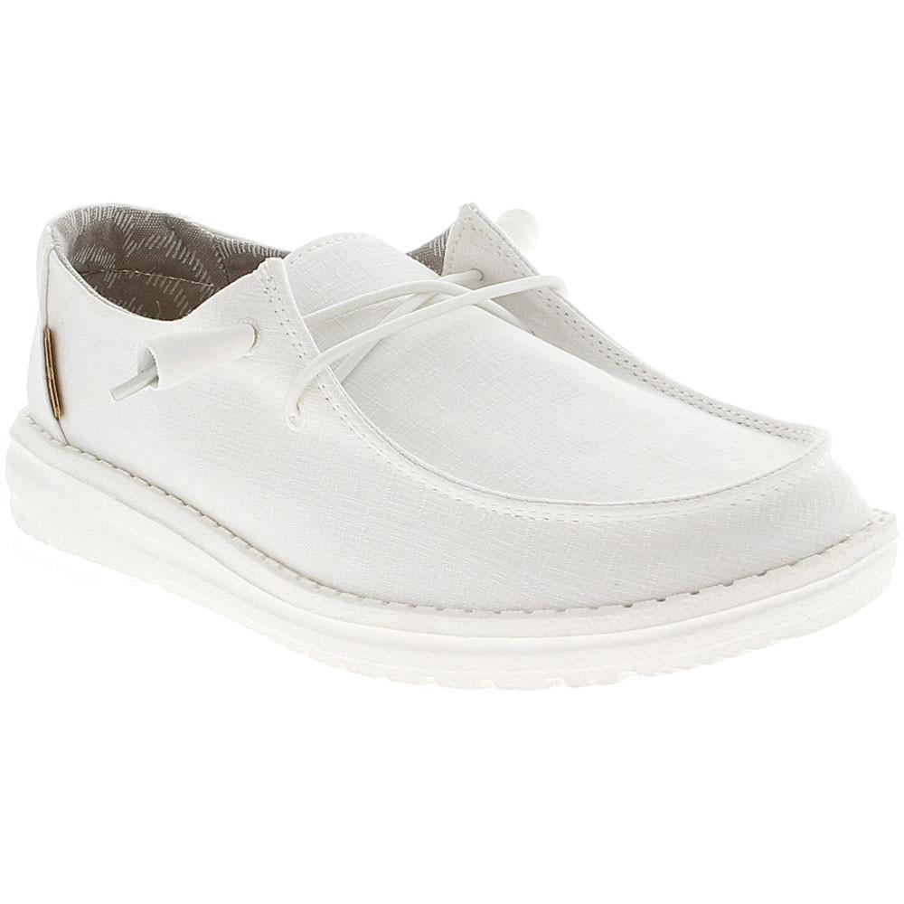 HEYDUDE Wendy Chambray White White