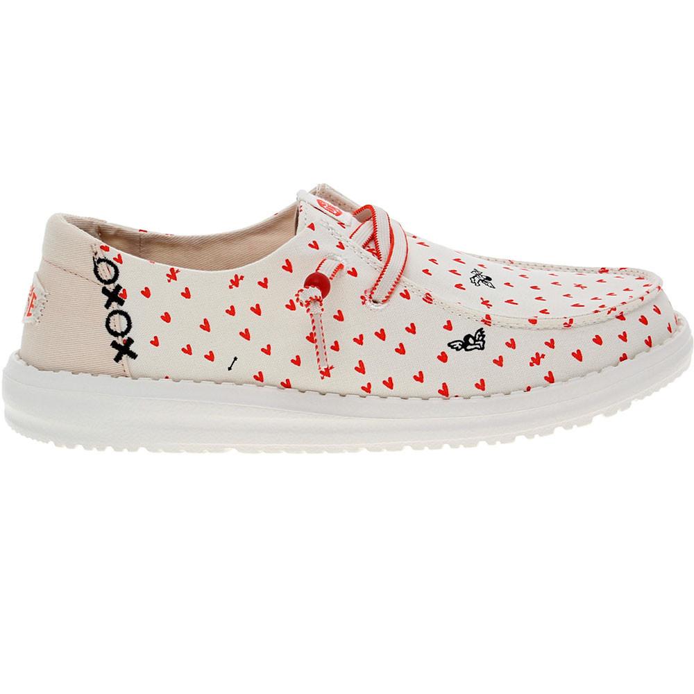 Women's HEYDUDE Wendy Hearts Casual Shoes