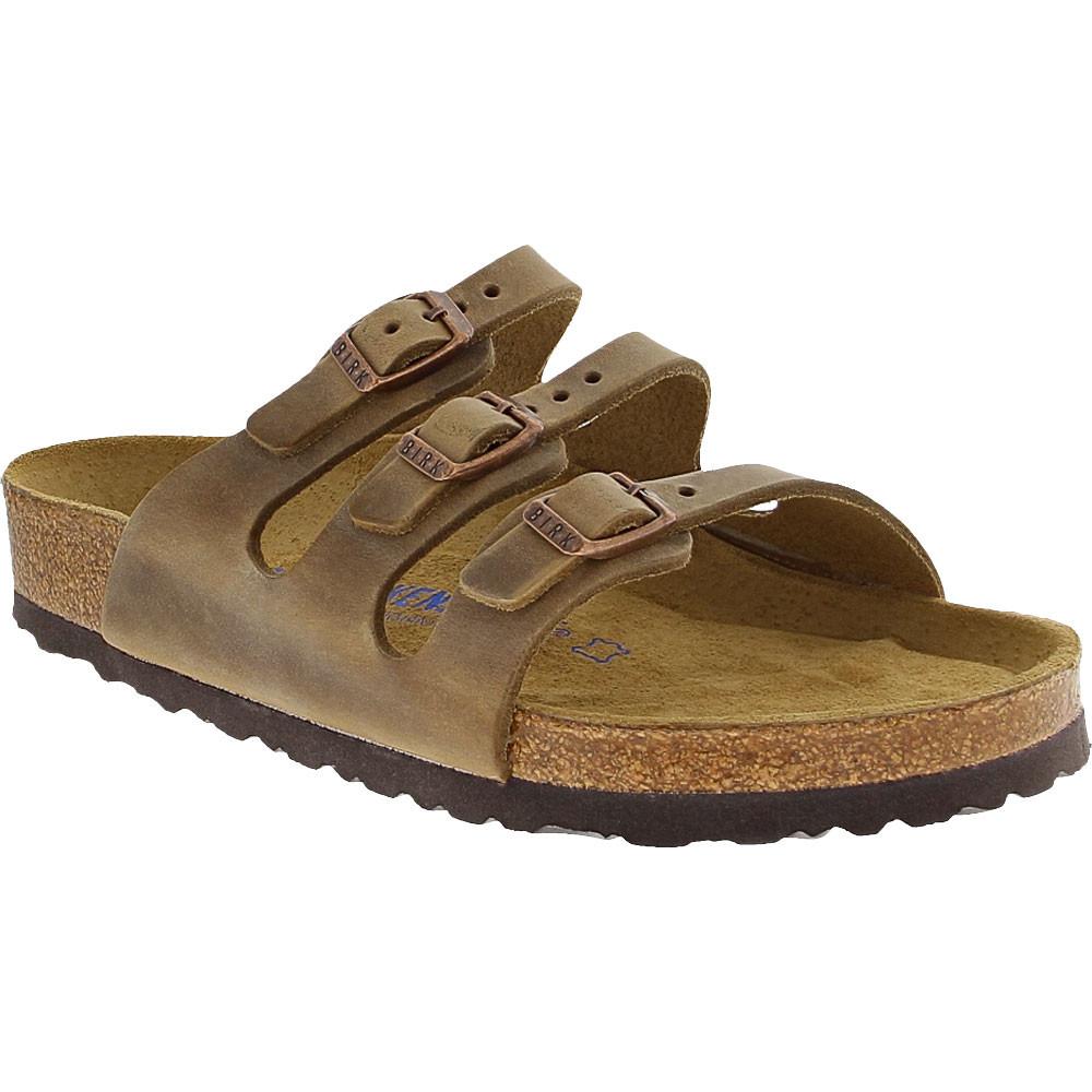 Birkenstock Florida Soft Oil Lea Footbed Sandals