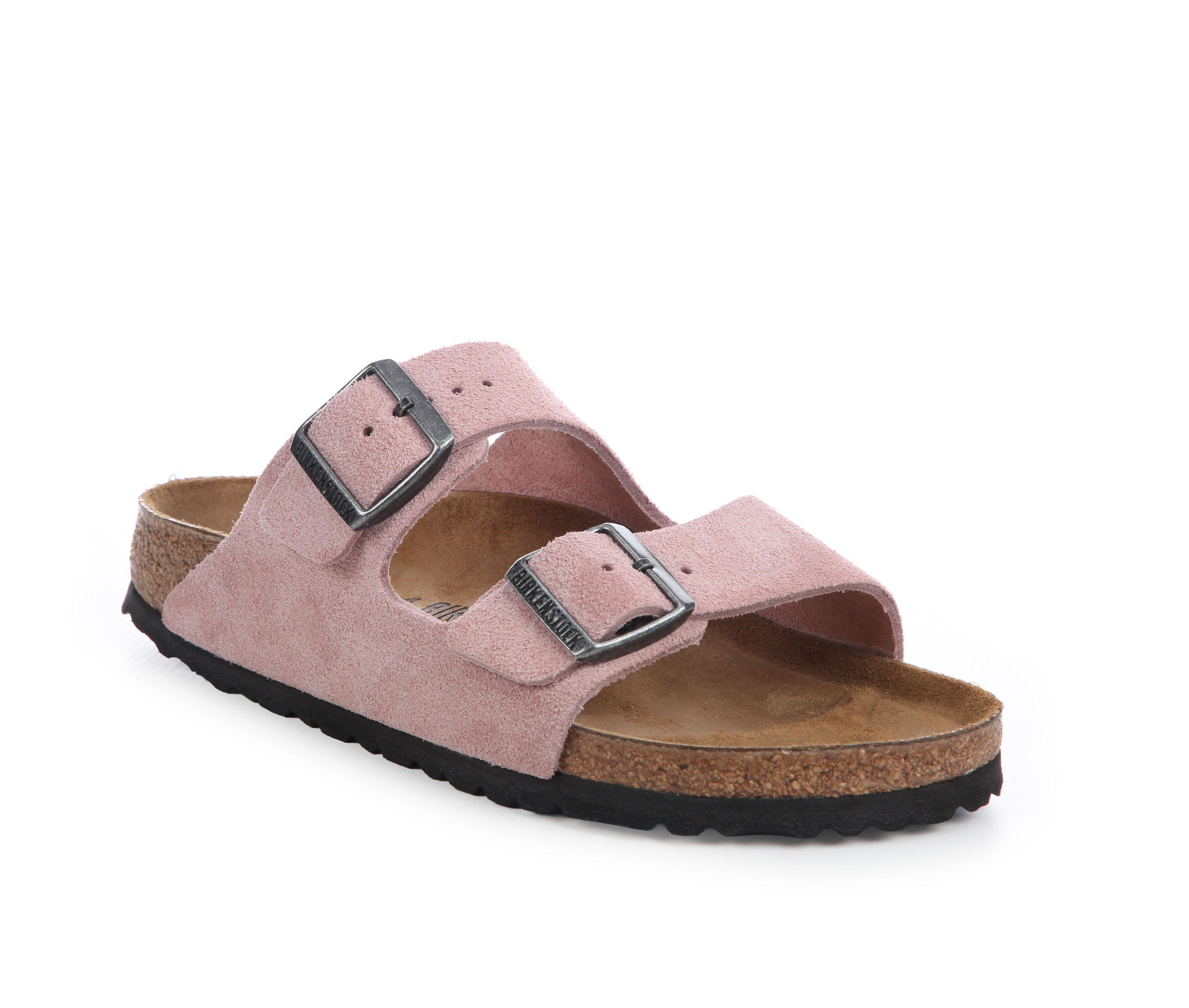 Women's Birkenstock Arizona Suede Footbed Sandals