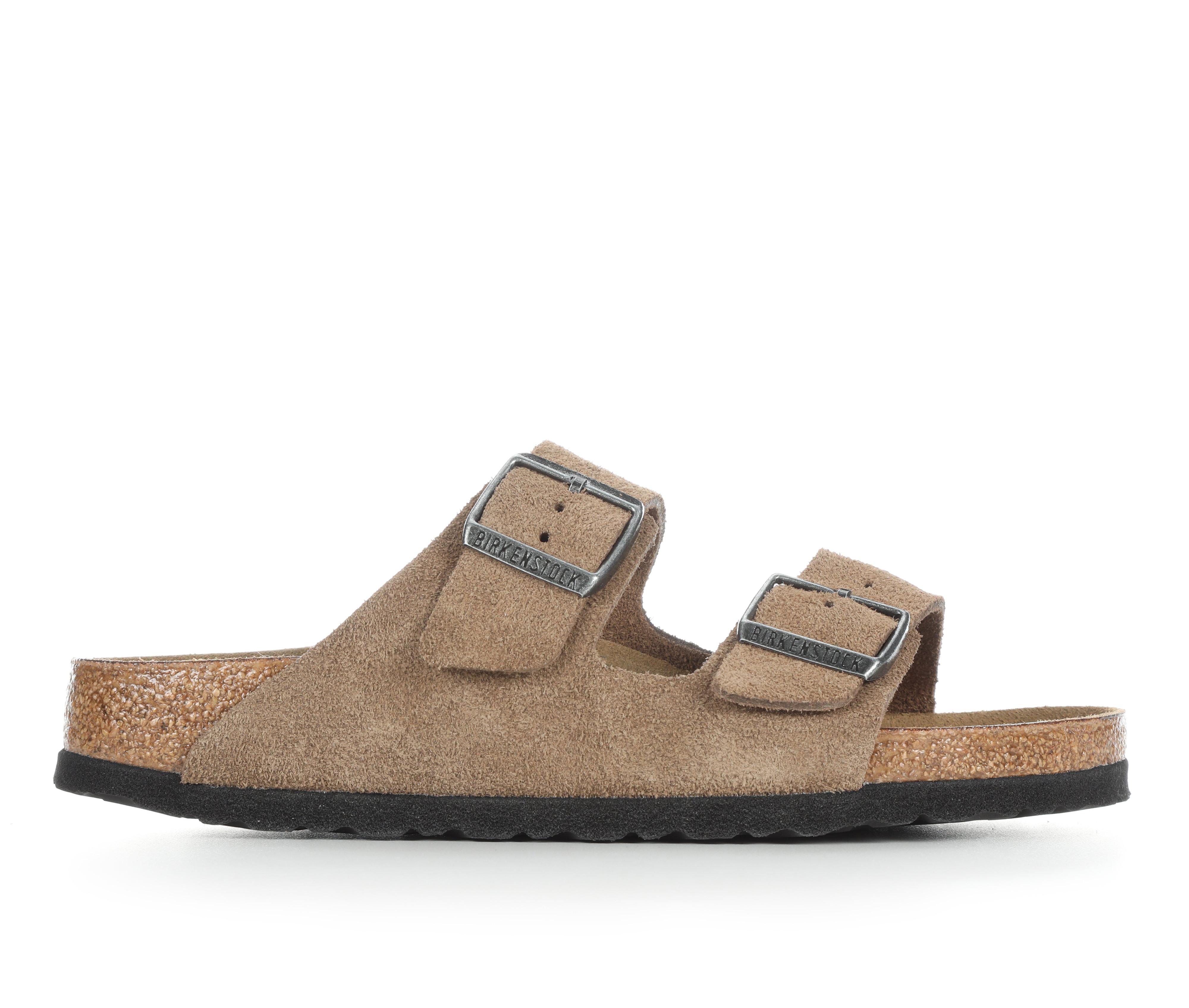 Women's Birkenstock Arizona Suede Footbed Sandals