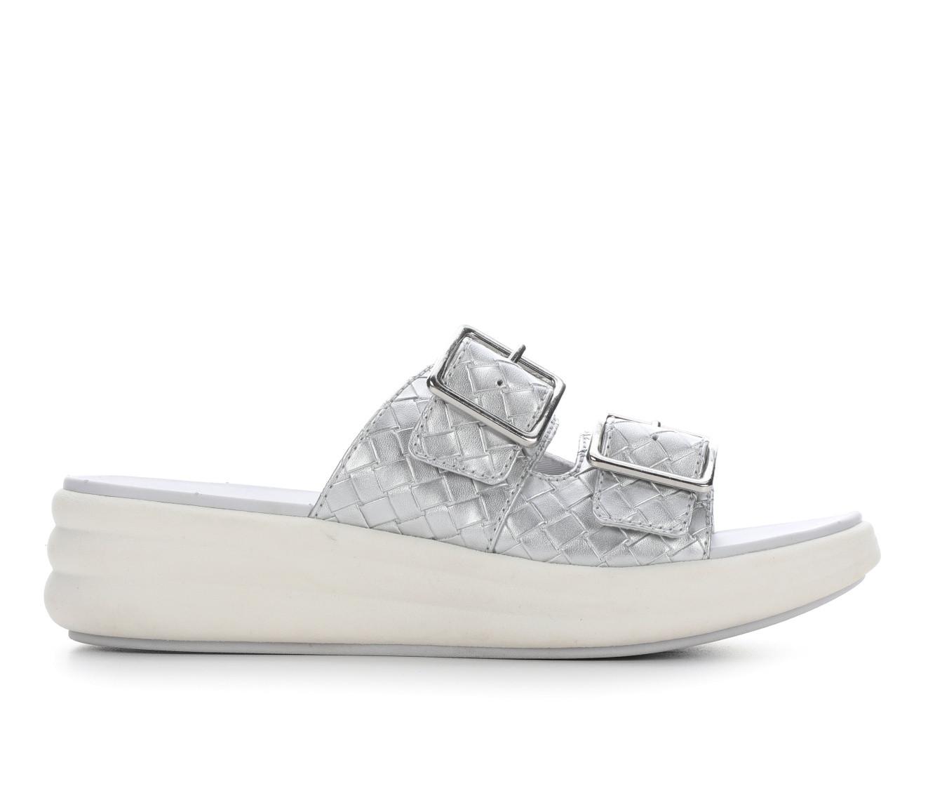 Women's Clarks Drift Buckle Wedge Sandals