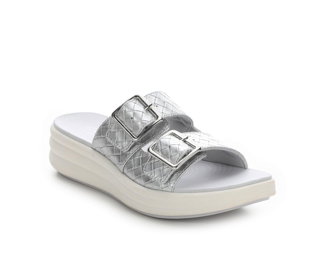 Women's Clarks Drift Buckle Wedge Sandals