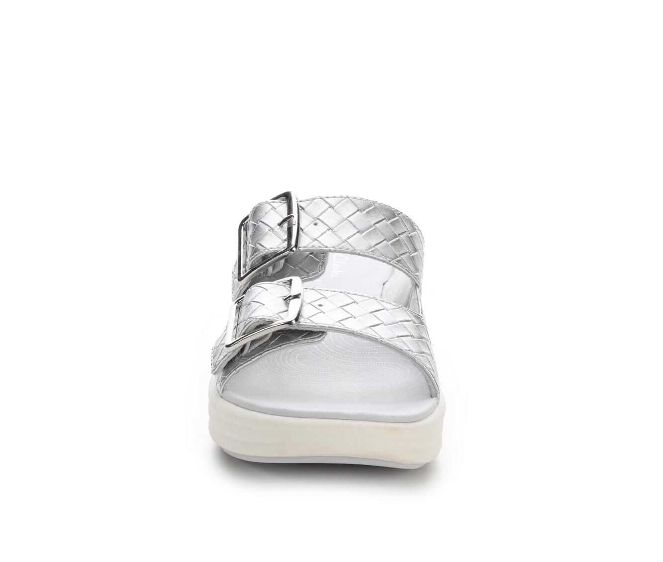 Women's Clarks Drift Buckle Wedge Sandals