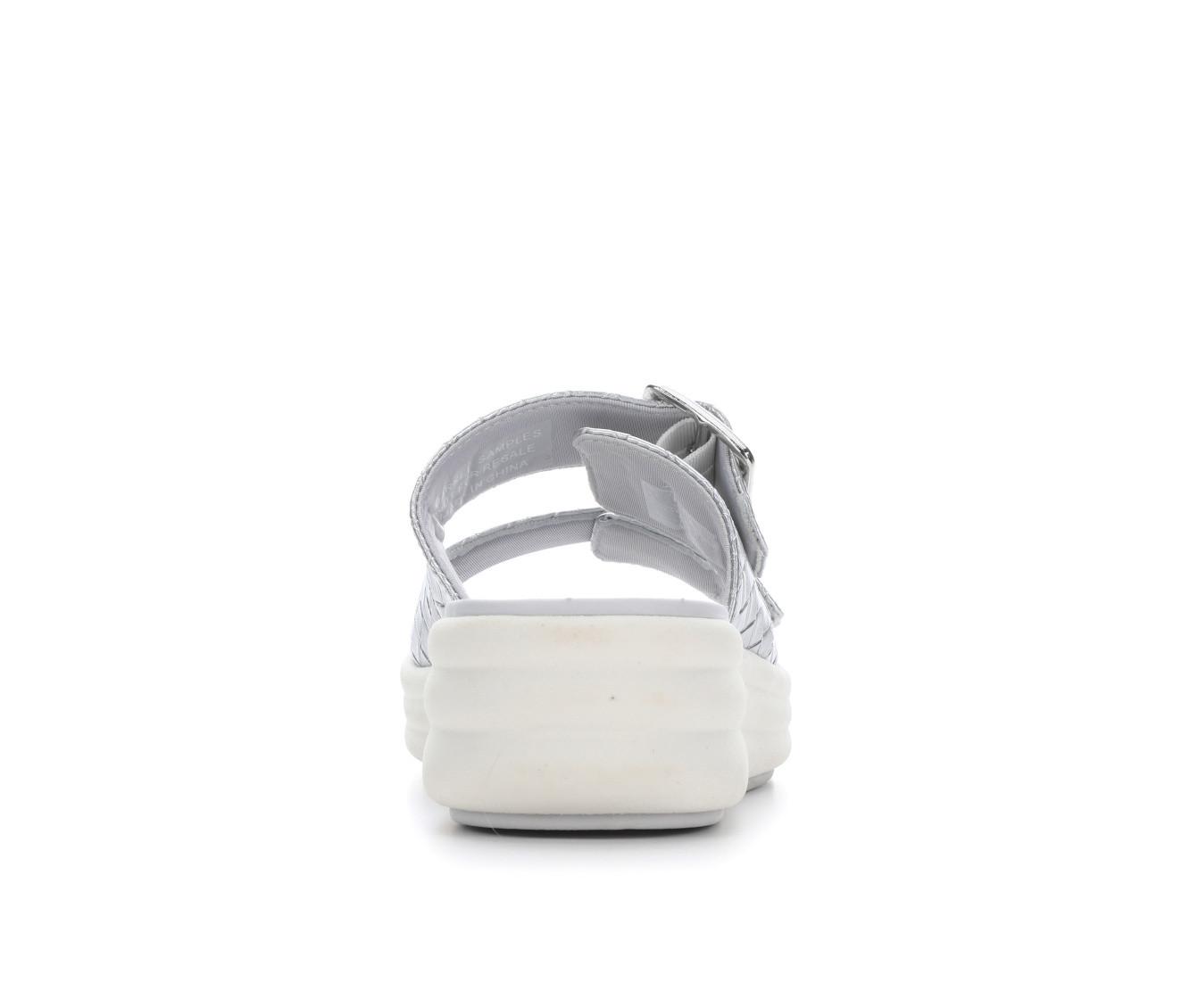 Women's Clarks Drift Buckle Wedge Sandals