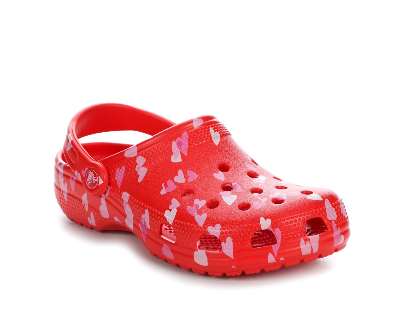 Adults' Crocs Classic Valentines Clogs
