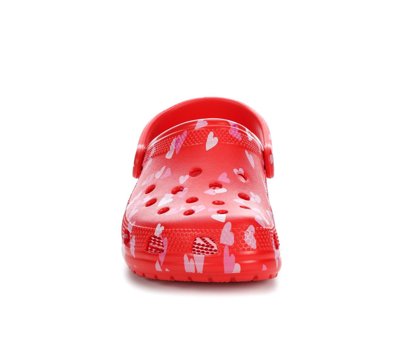 Adults' Crocs Classic Valentines Clogs