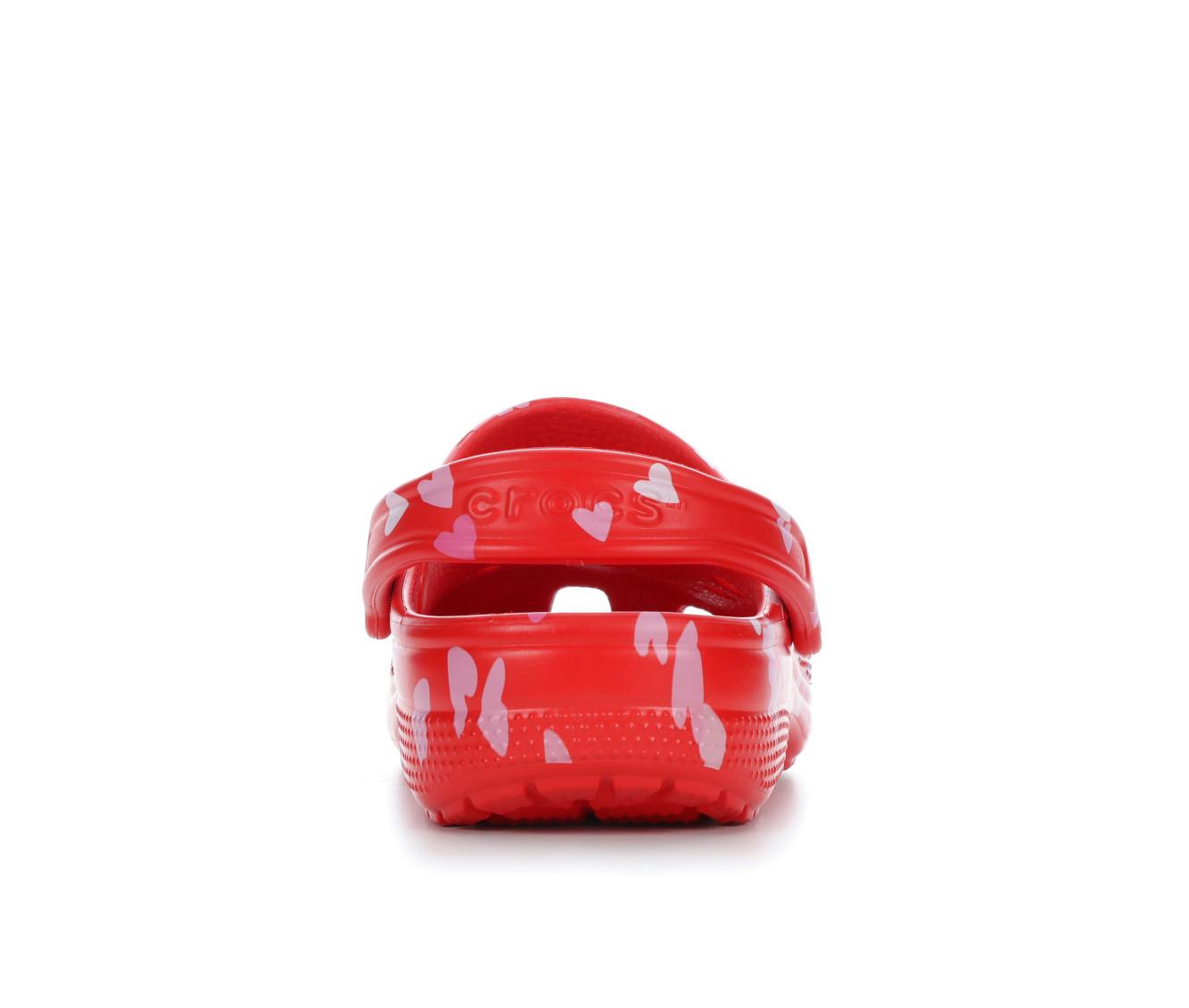 Adults' Crocs Classic Valentines Clogs