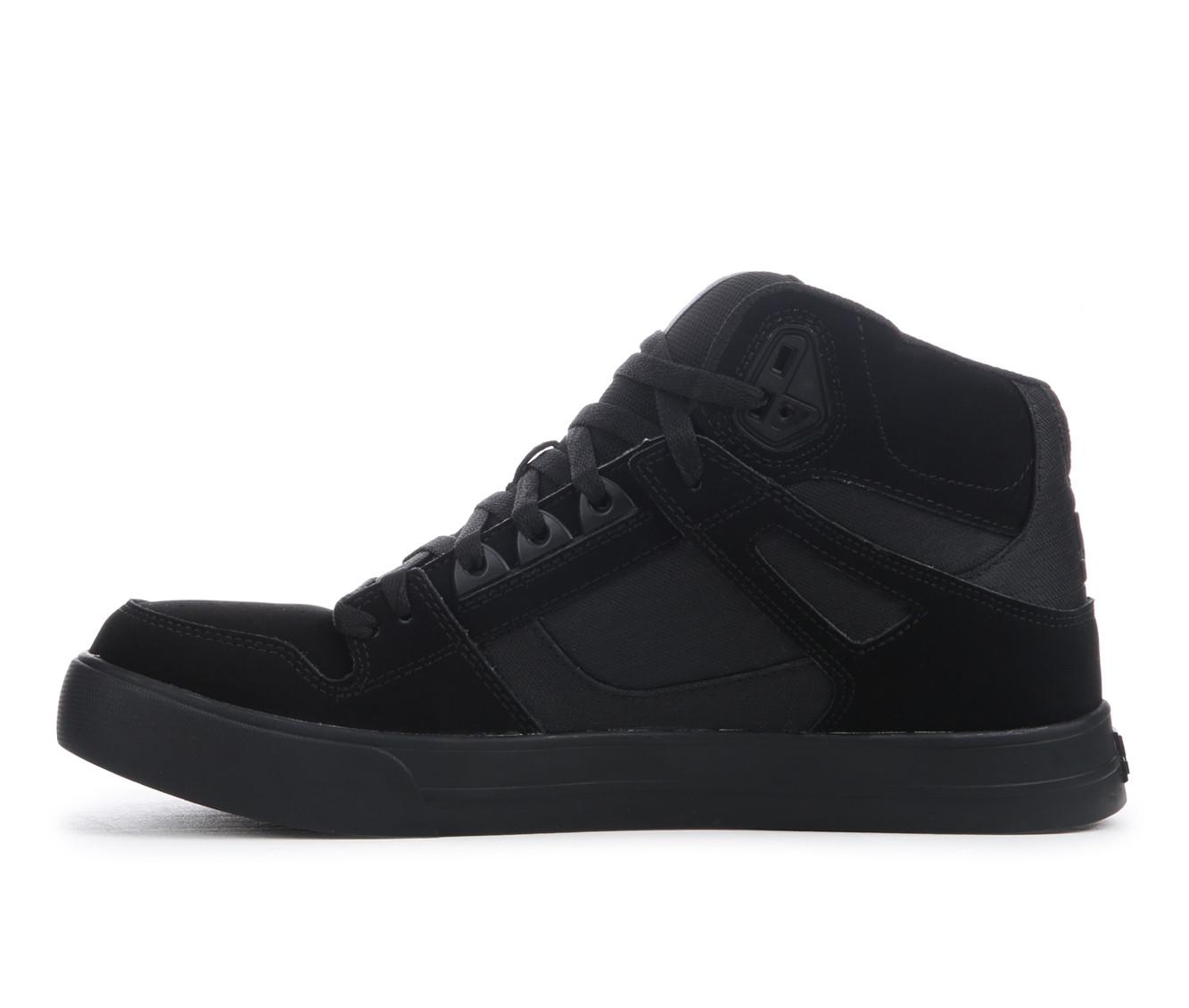 Men's DC D1 Pure High Top Slip Resistant Work Shoes