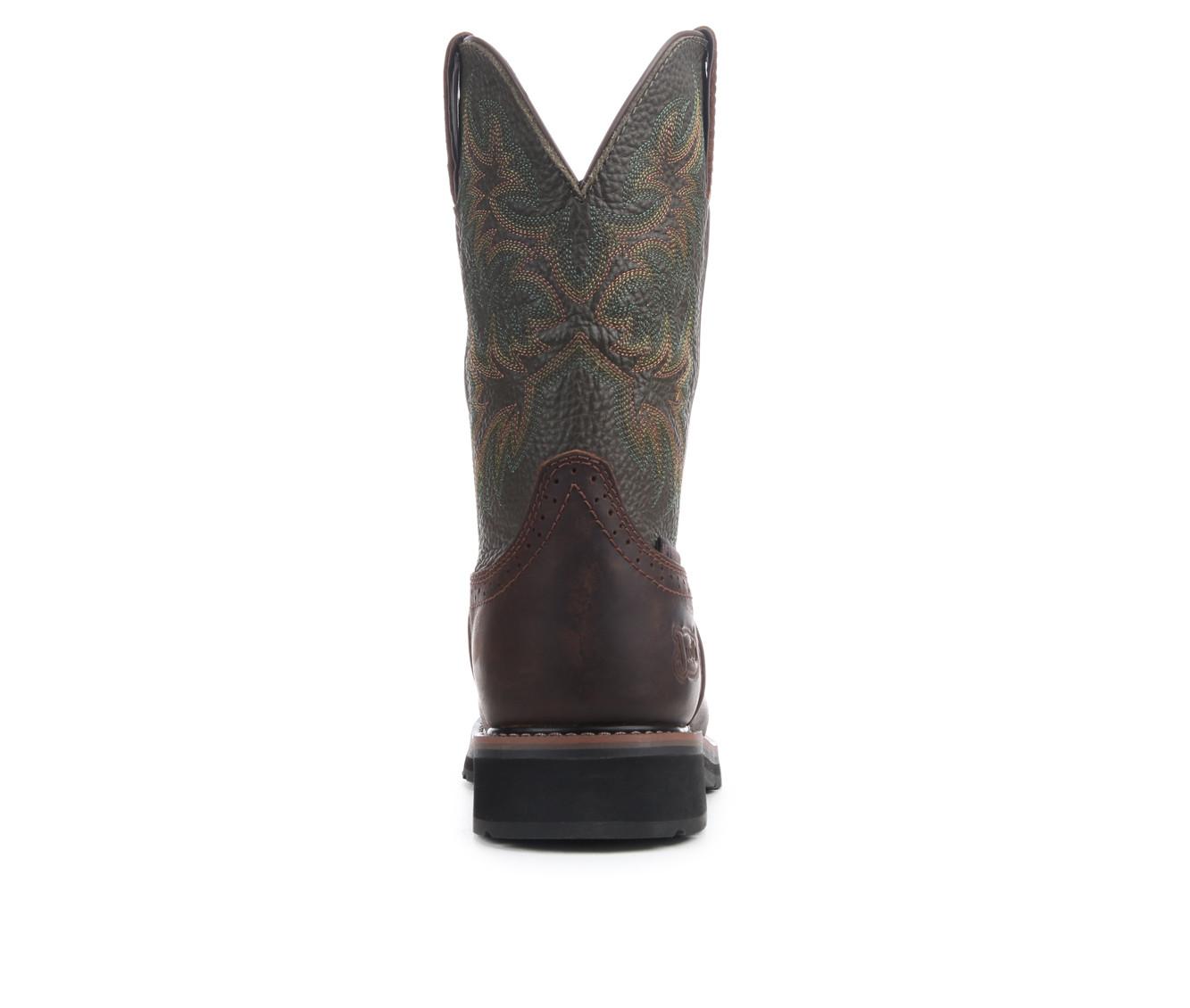 Men's Justin Boots Keavan ST Square Met Cowboy Boots