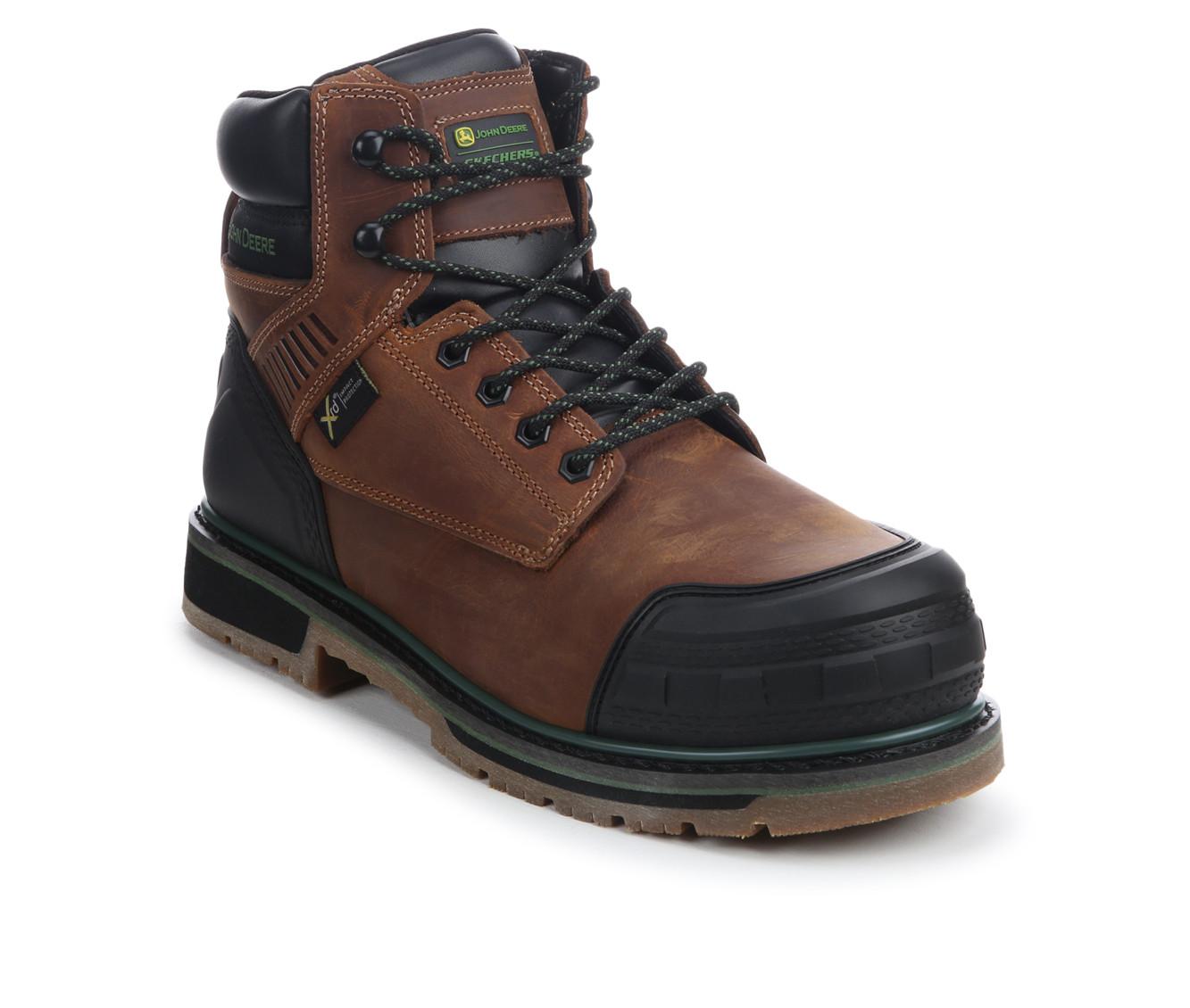 Men's John Deere by Skechers 256017 Pinegrip Internal MetGuard Work Boots