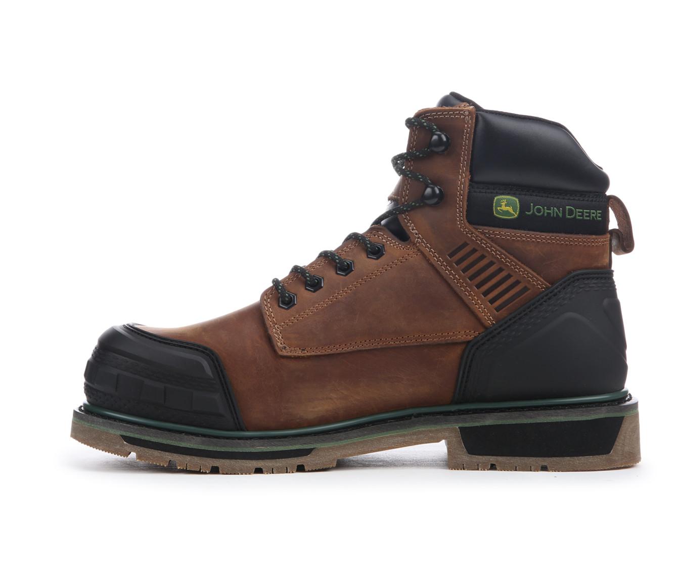Men's John Deere by Skechers 256017 Pinegrip Internal MetGuard Work Boots